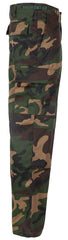Pantaloni de Câmp US BDU Woodland - Genunchi și Șezut Întărite