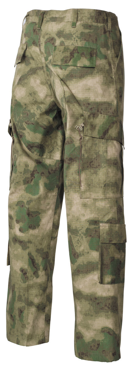 Pantaloni de câmp US Feldhose ACU HDT-camo FG MFH - Rip Stop, 8 Buzunare