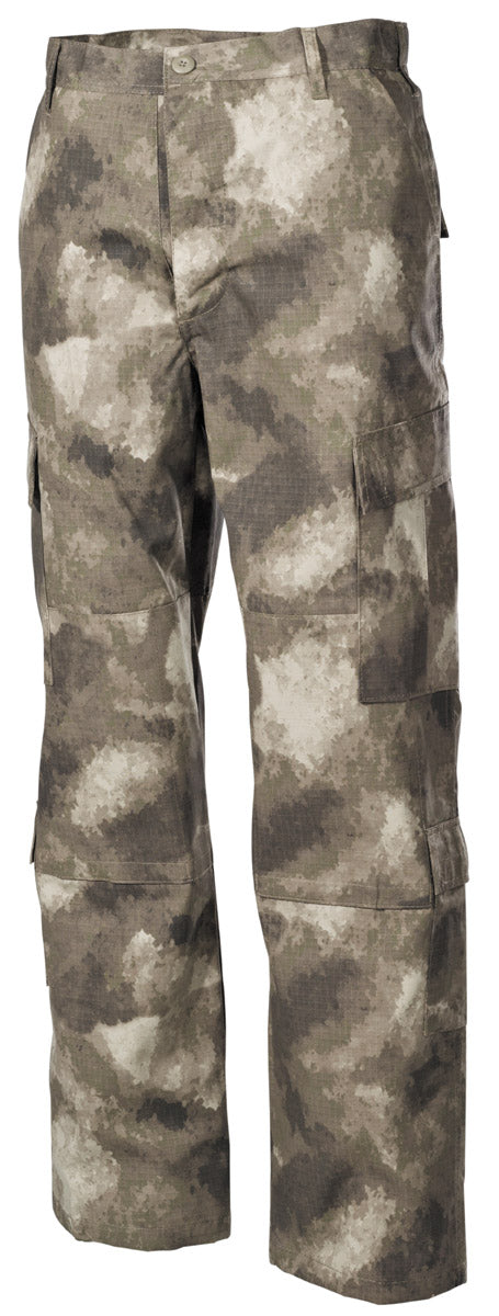 Pantaloni de Campanie ACU US HDT-camo MFH - Rip Stop, Multiple Buzunare