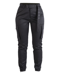 Pantaloni de Damă Mil-Tec Army – Twill, Talie Înaltă, Negri