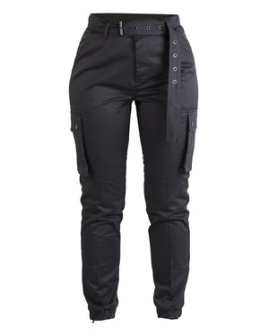 Pantaloni de Damă Mil-Tec Army – Twill, Talie Înaltă, Negri