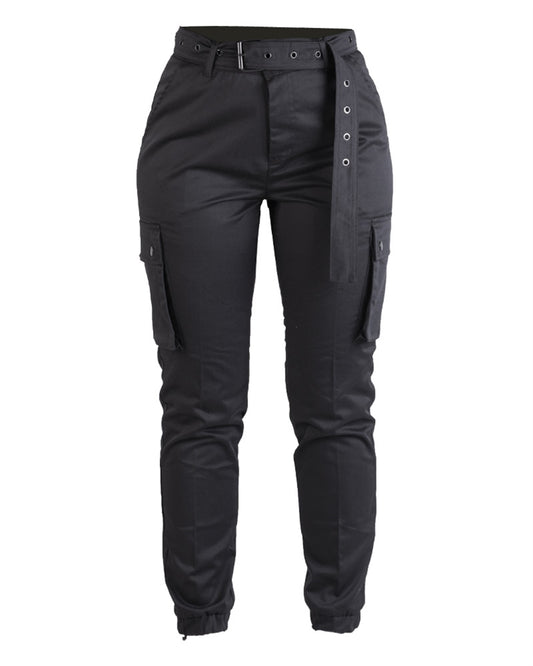 Pantaloni de Damă Mil-Tec Army – Twill, Talie Înaltă, Negri