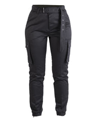 Pantaloni de Damă Mil-Tec Army – Twill, Talie Înaltă, Negri