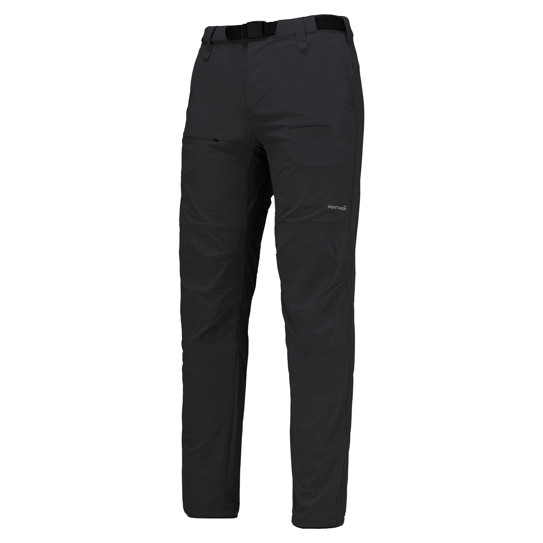 Pantaloni de Drumeție Pentagon Elbrus – 90% Nailon, Stretch, Negri