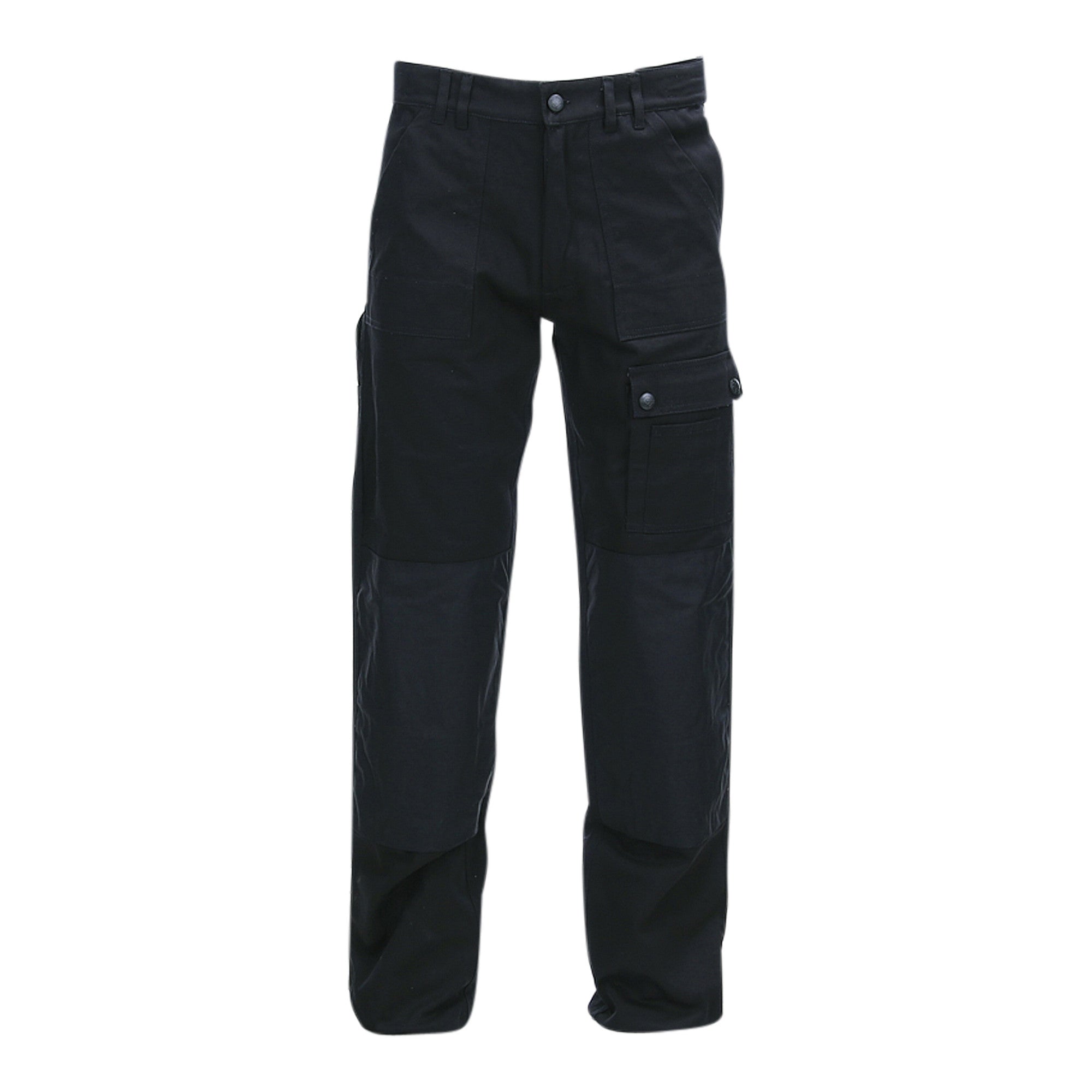 Pantaloni de Lucru Basic Negru - Rezistență Tactică cu Cordura