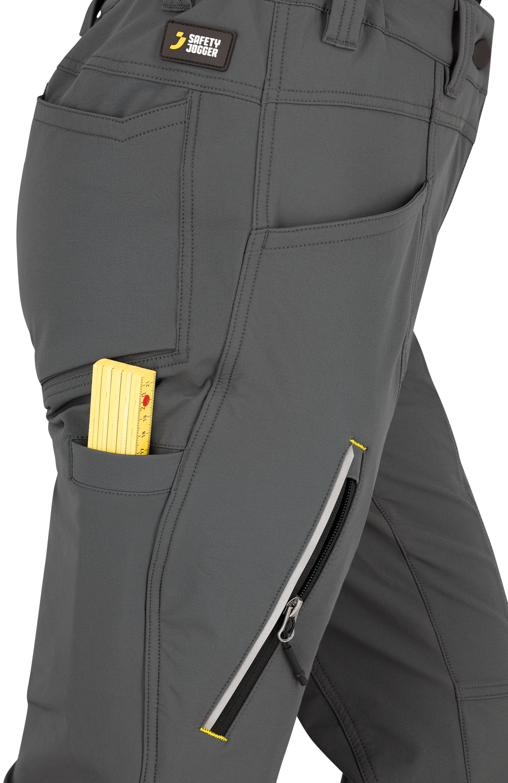 Pantaloni de lucru Deneb Fs Trousers W Safety Jogger - Gri Închis