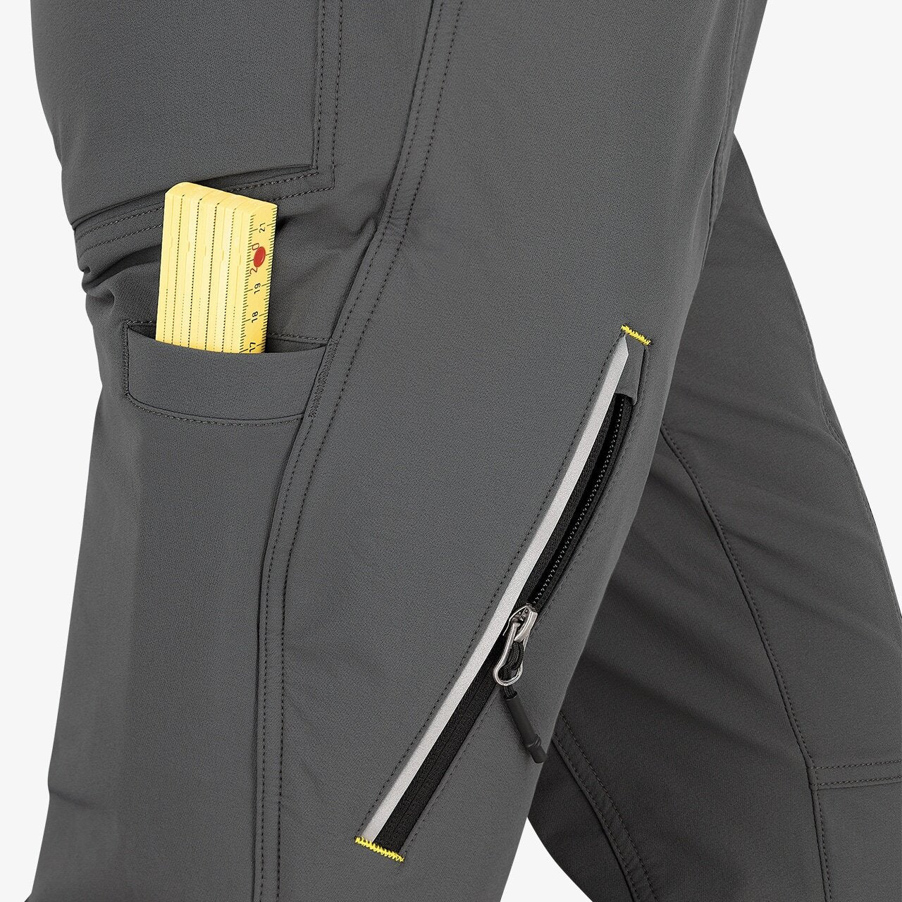 Pantaloni de lucru Deneb Fs Trousers W Safety Jogger - Gri Închis