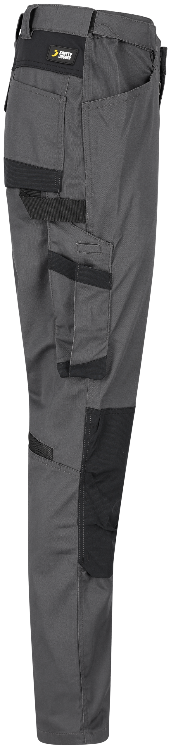 Pantaloni de lucru Deneb Trousers M Safety Jogger - Dark Grey/Black