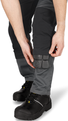 Pantaloni de lucru Deneb Trousers M Safety Jogger - Dark Grey/Black