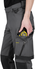 Pantaloni de lucru Deneb Trousers M Safety Jogger - Dark Grey/Black