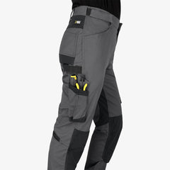 Pantaloni de lucru Deneb Trousers M Safety Jogger - Dark Grey/Black