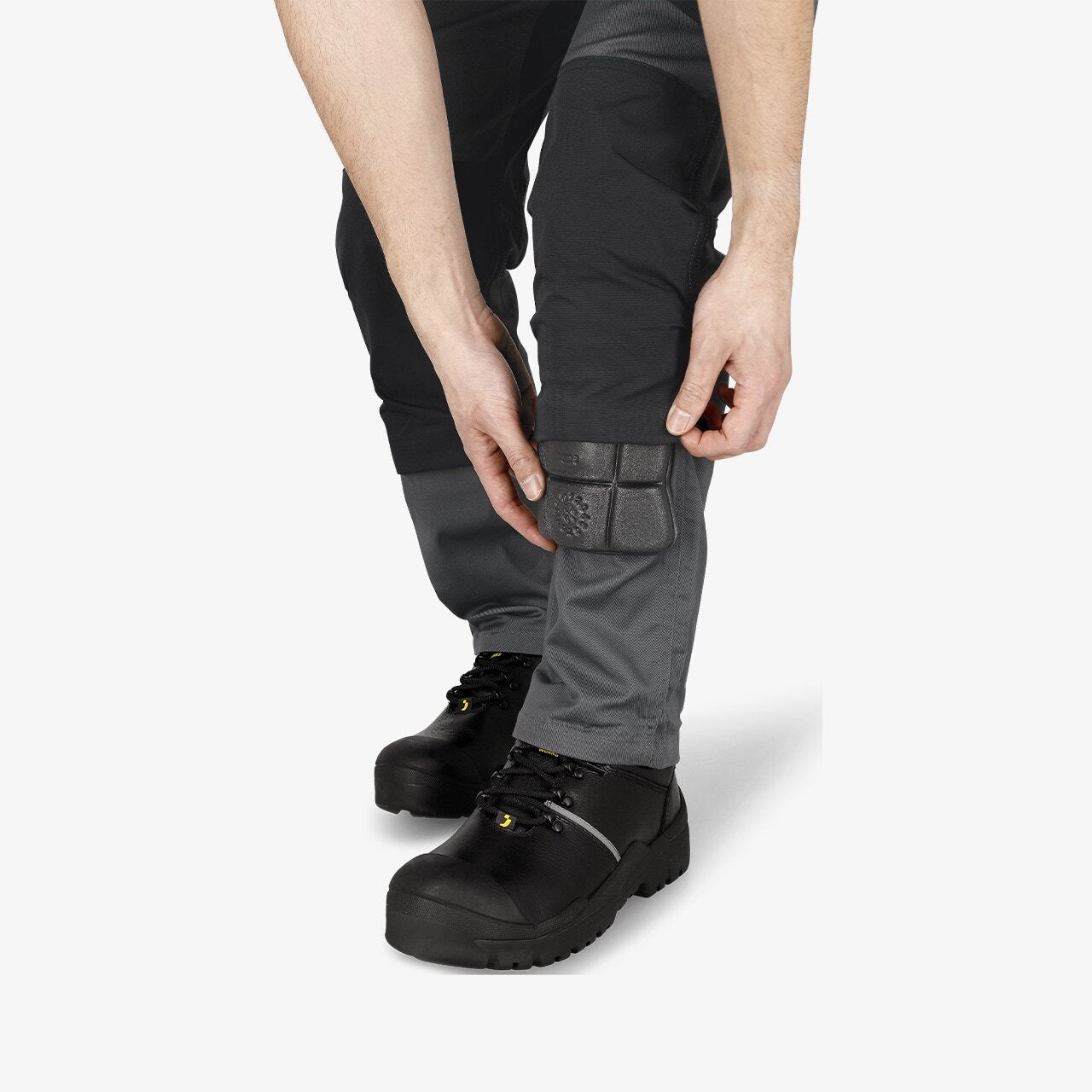 Pantaloni de lucru Deneb Trousers M Safety Jogger - Dark Grey/Black