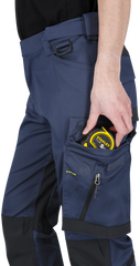 Pantaloni de lucru Deneb Trousers M Safety Jogger - Navy/Black