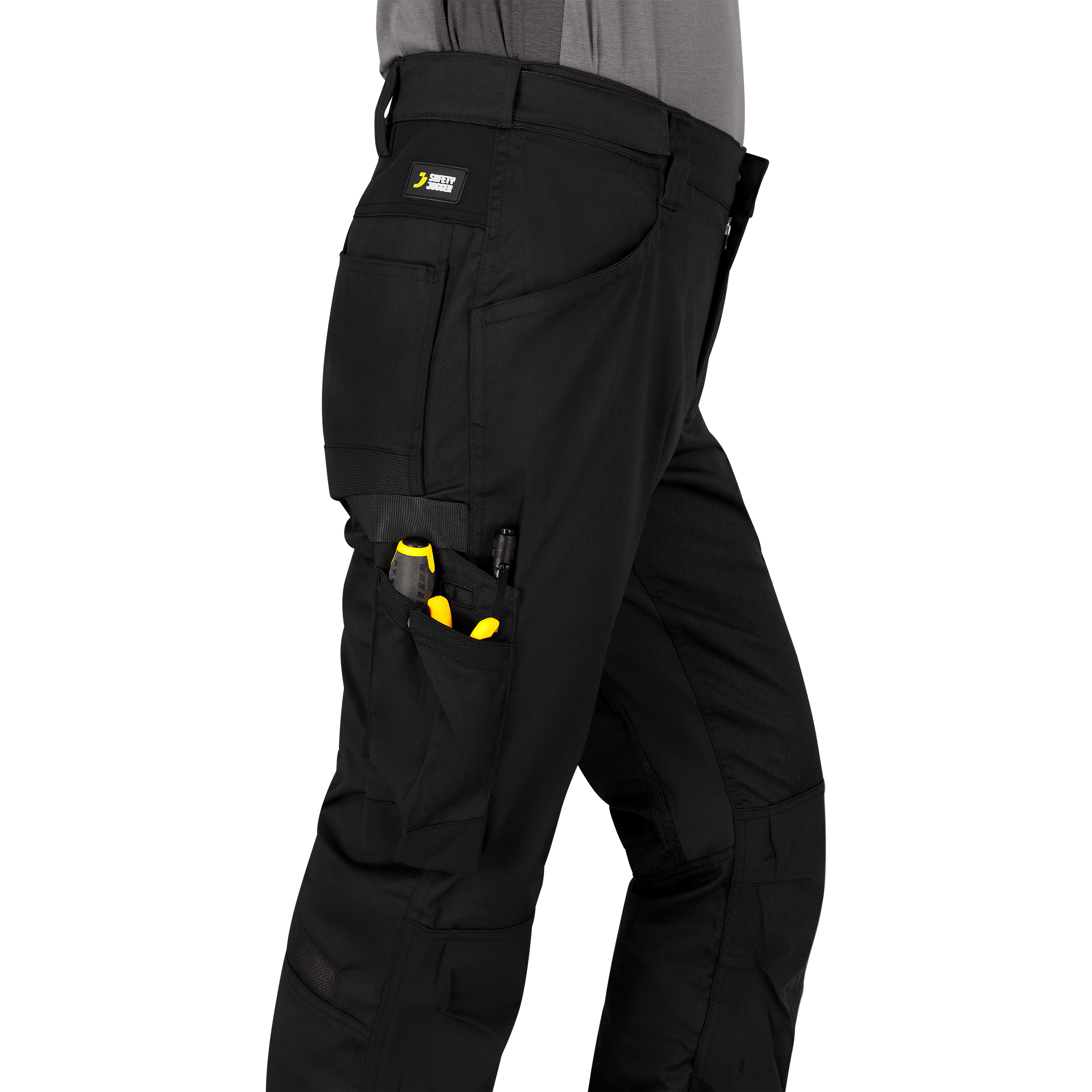 Pantaloni de lucru Deneb Trousers M Safety Jogger - Negru