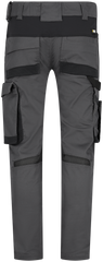 Pantaloni de lucru Deneb Trousers W Safety Jogger - Dark Grey/Black