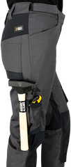 Pantaloni de lucru Deneb Trousers W Safety Jogger - Dark Grey/Black