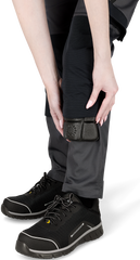 Pantaloni de lucru Deneb Trousers W Safety Jogger - Dark Grey/Black