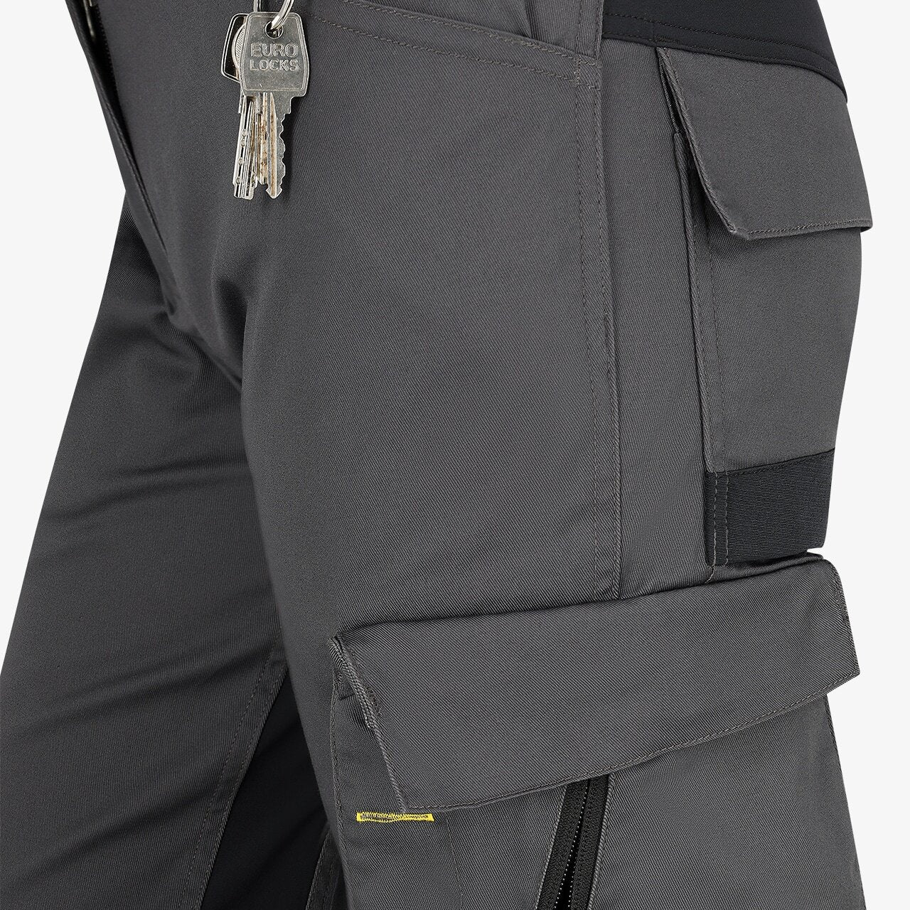 Pantaloni de lucru Deneb Trousers W Safety Jogger - Dark Grey/Black