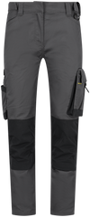 Pantaloni de lucru Deneb Trousers W Safety Jogger - Dark Grey/Black