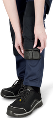 Pantaloni de lucru Deneb Trousers W Safety Jogger - Navy/Black