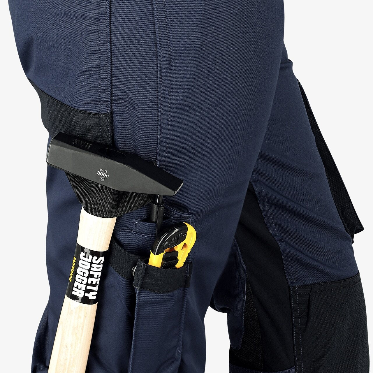 Pantaloni de lucru Deneb Trousers W Safety Jogger - Navy/Black