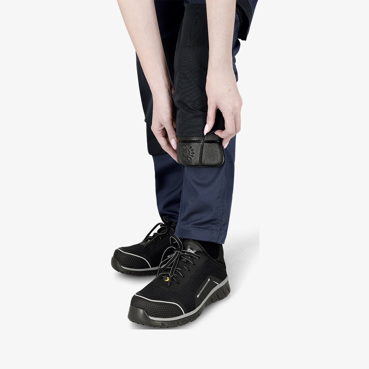 Pantaloni de lucru Deneb Trousers W Safety Jogger - Navy/Black