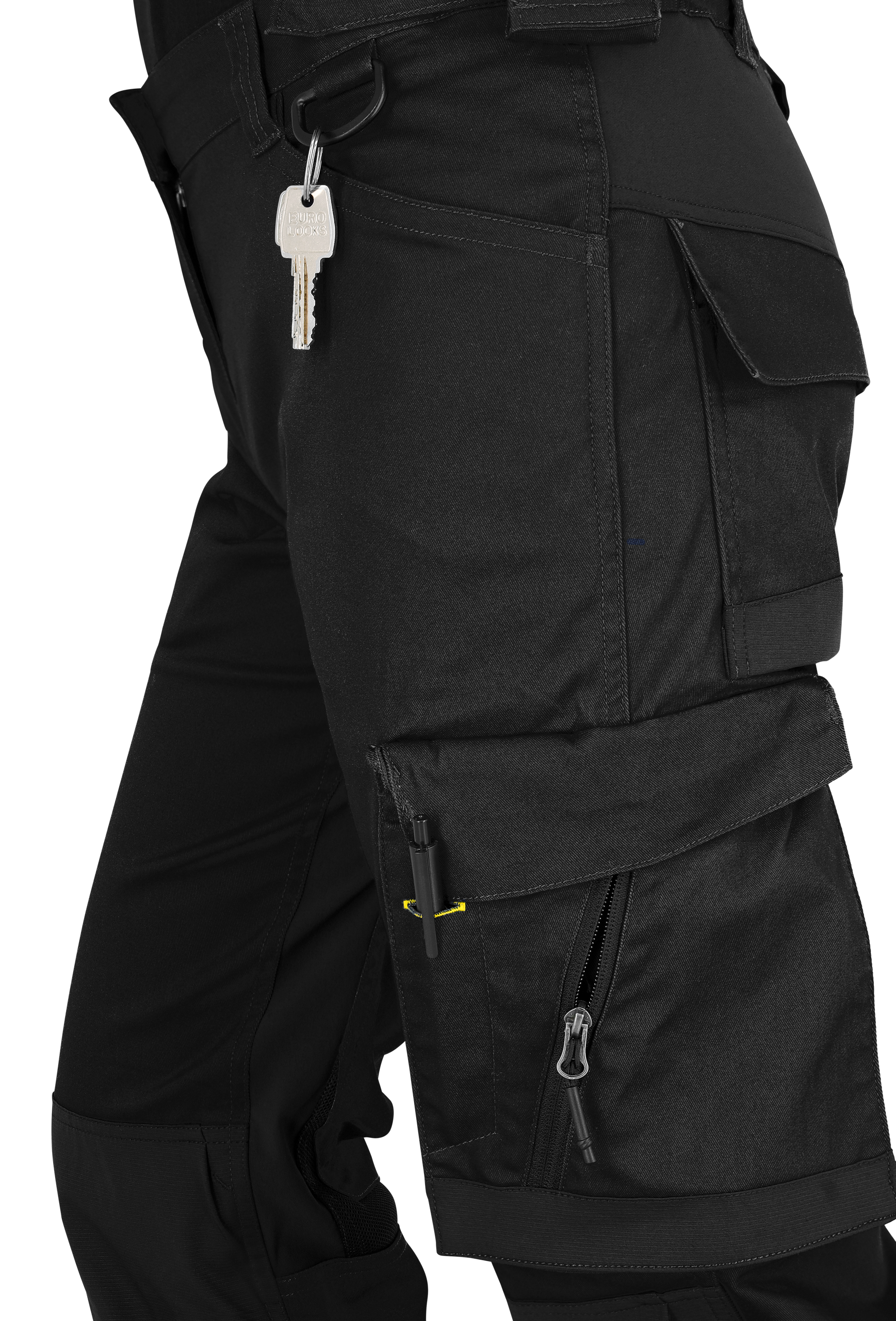 Pantaloni de lucru Deneb Trousers W Safety Jogger - Negru