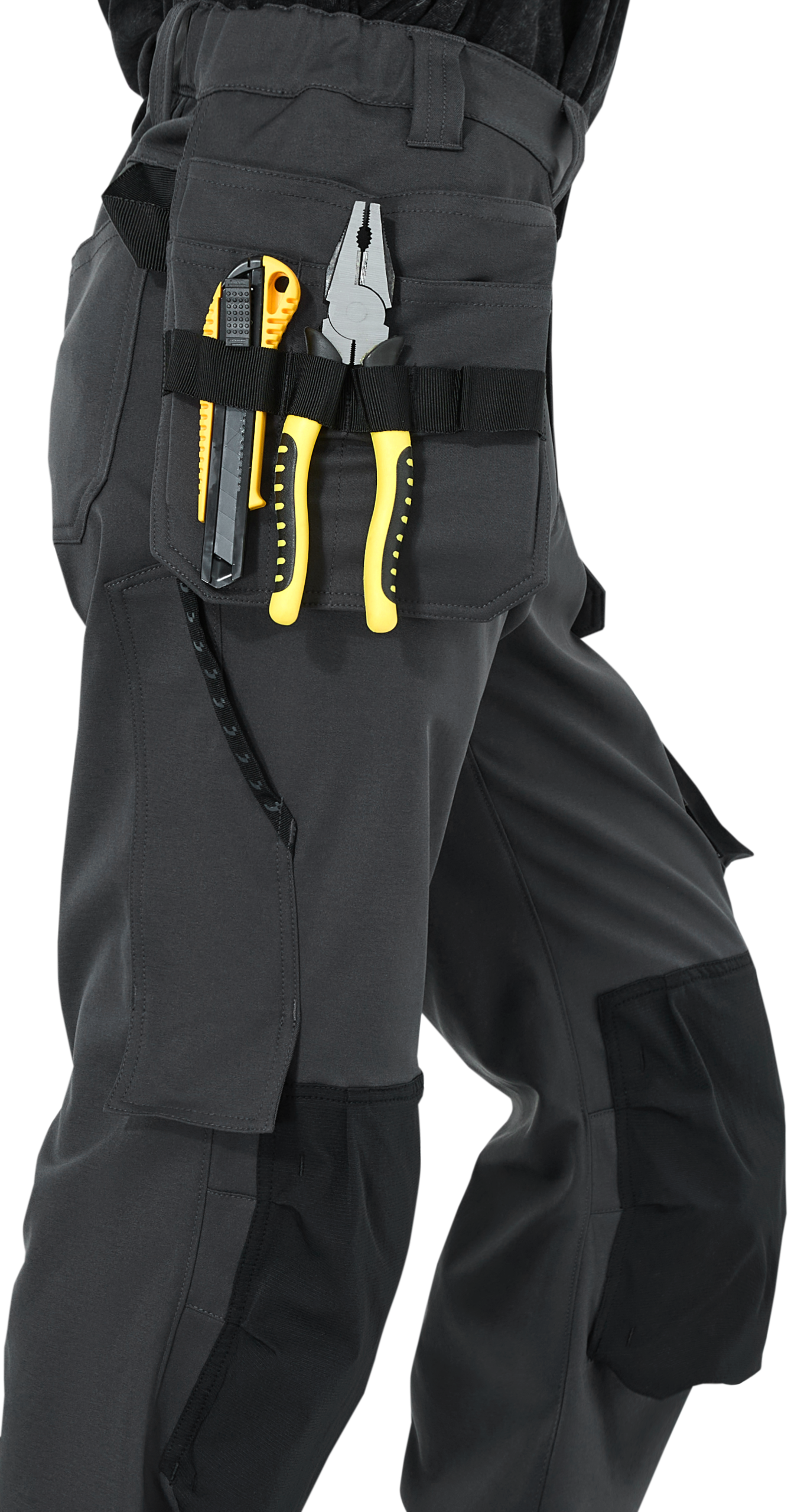 Pantaloni de lucru Essential Trouser Hp Safety Jogger - Gri Închis
