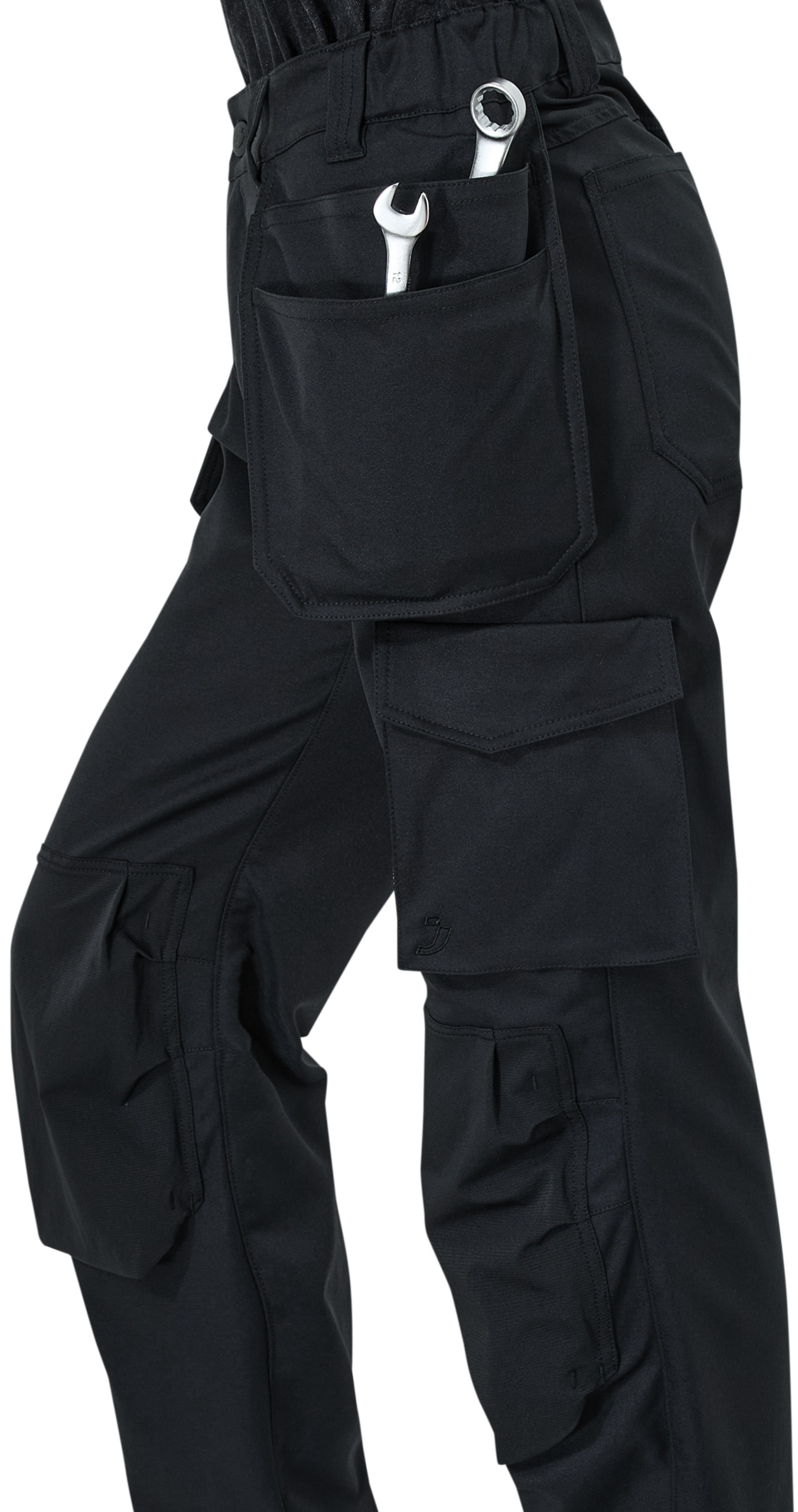 Pantaloni de lucru Essential Trouser Hp Safety Jogger - Negru