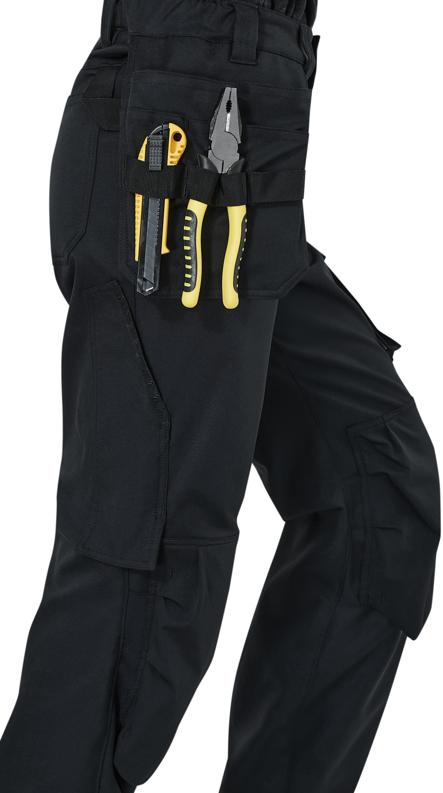 Pantaloni de lucru Essential Trouser Hp Safety Jogger - Negru