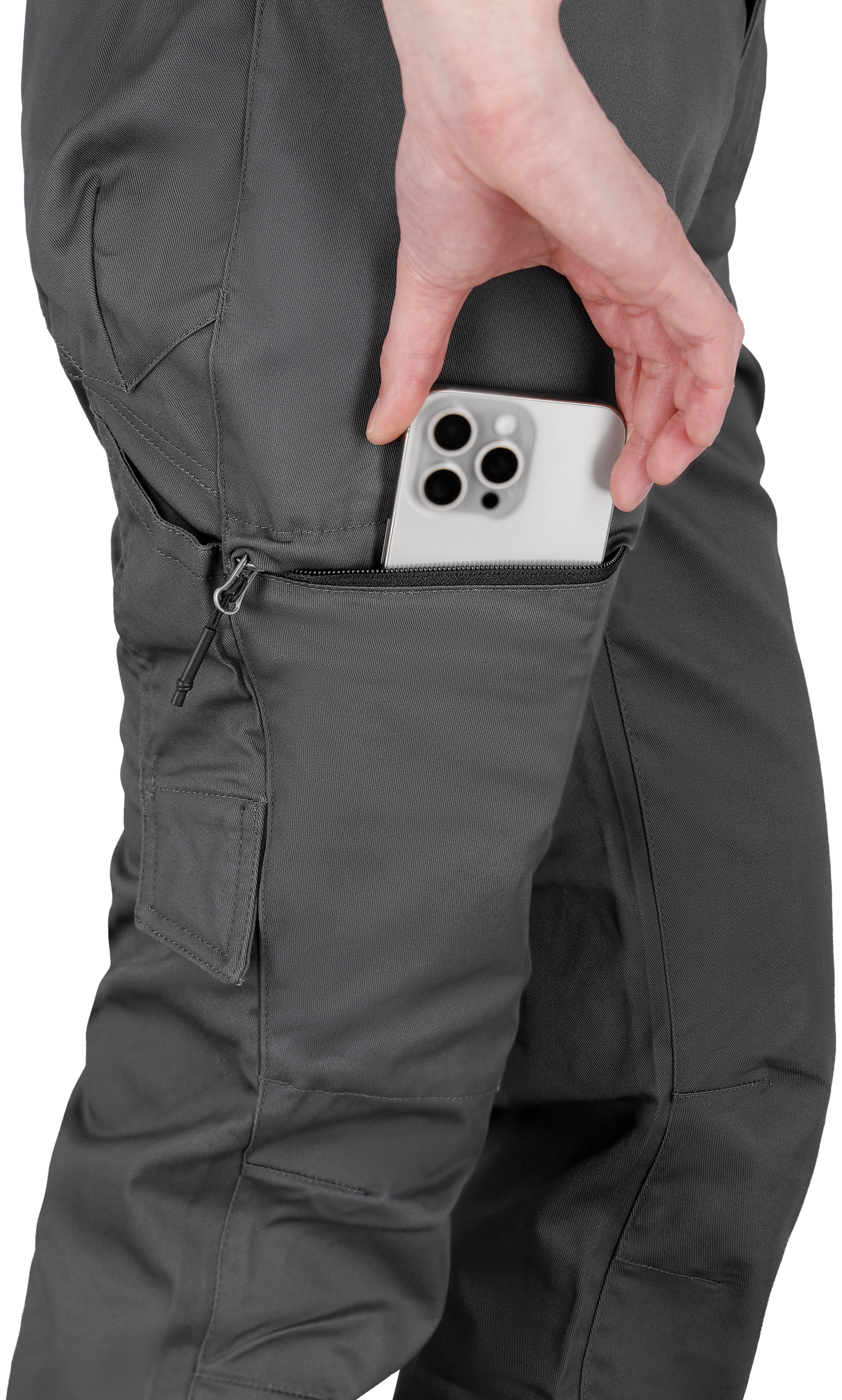 Pantaloni de lucru Kasai S Trousers Men Safety Jogger - Gri Închis
