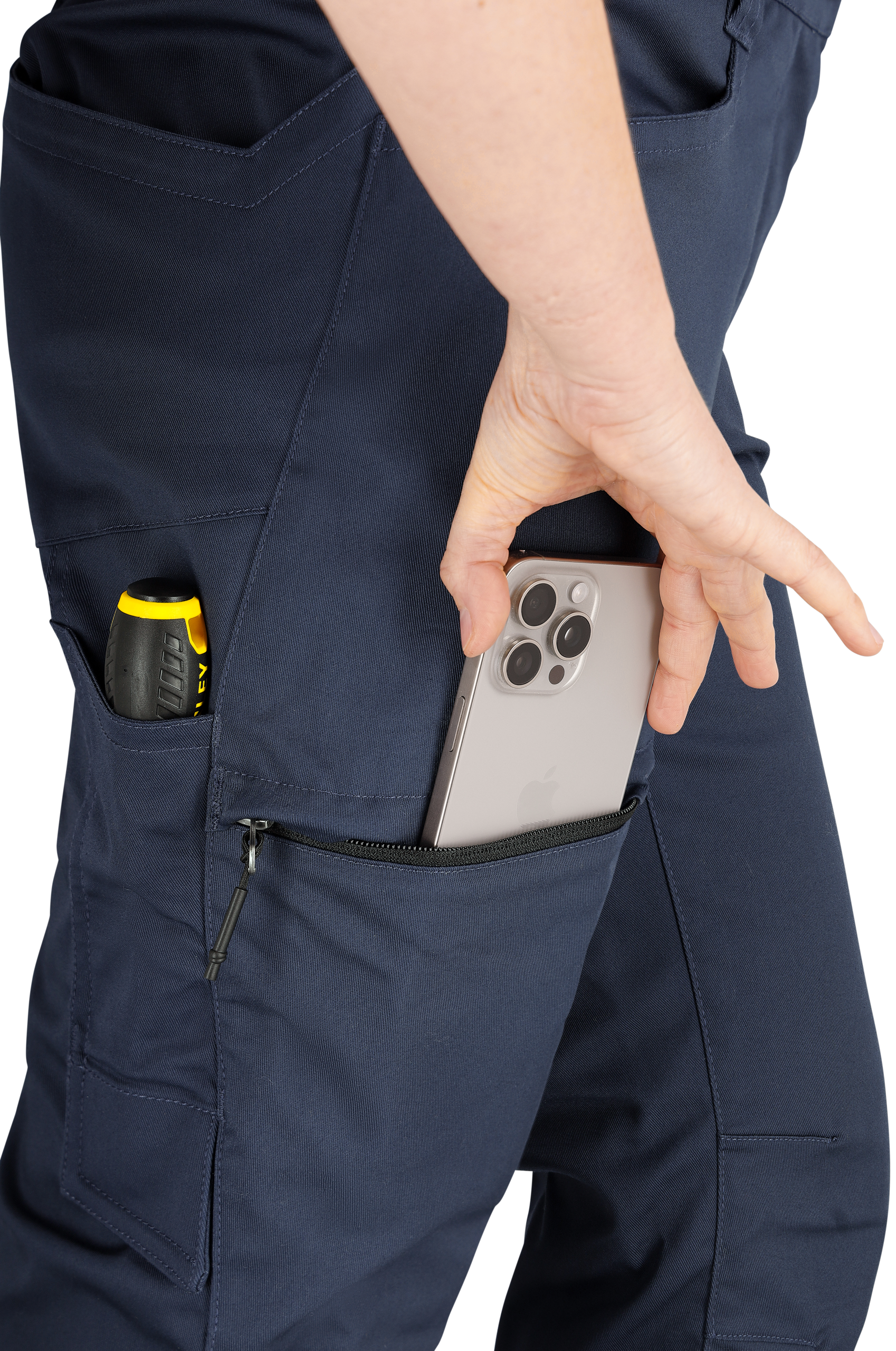 Pantaloni de lucru Kasai Trousers W Safety Jogger - Bleumarin