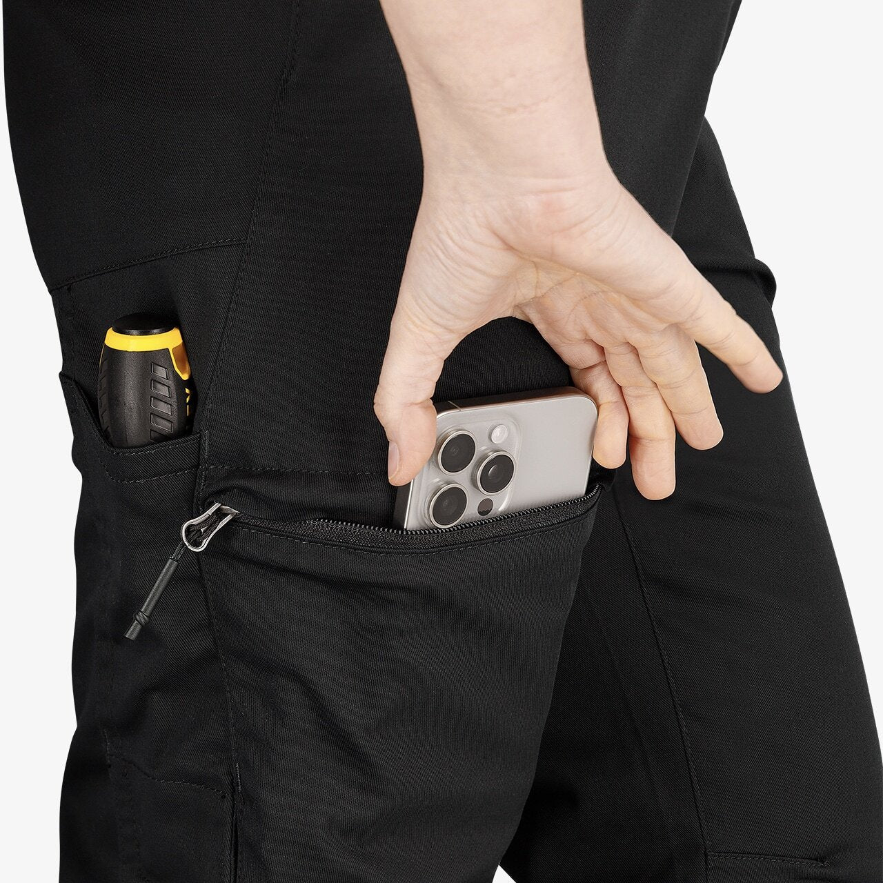 Pantaloni de lucru Kasai Trousers W Safety Jogger - Negru