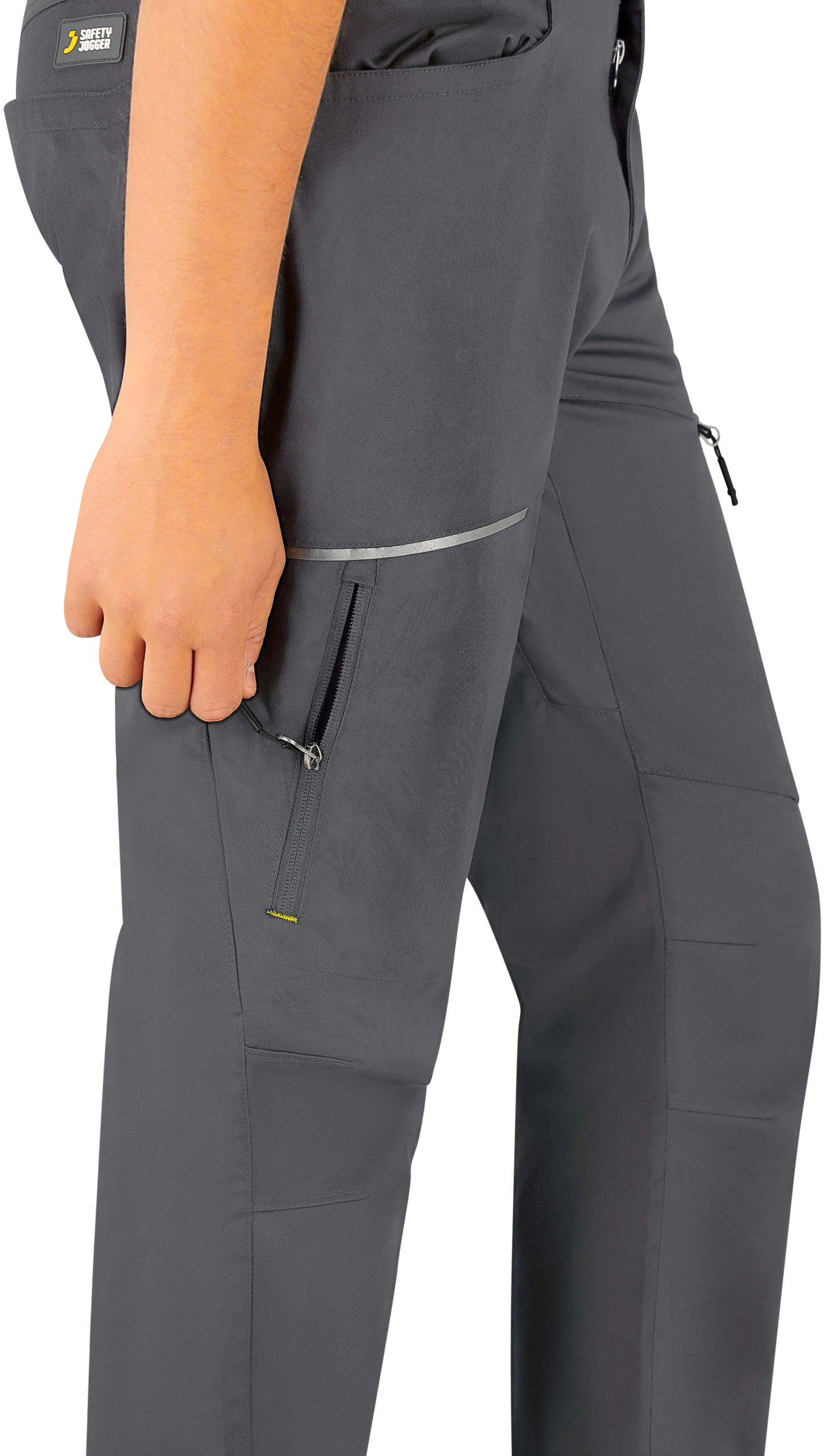 Pantaloni de lucru Mekong Trousers M 2 Safety Jogger - Gri Închis
