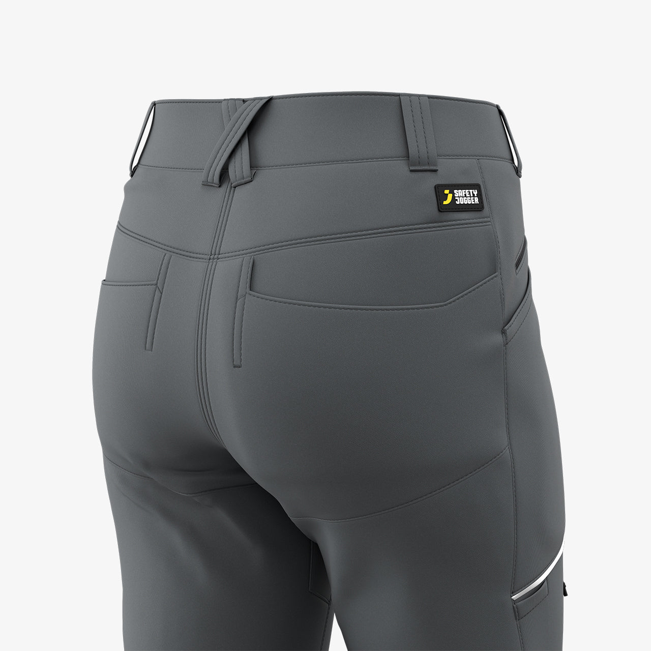 Pantaloni de lucru Mekong Trousers W Safety Jogger - Gri