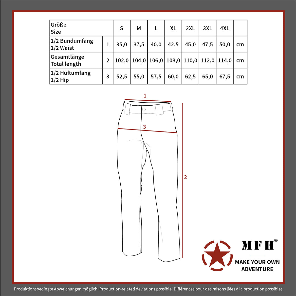 Pantaloni de Trening Jogger Negri MFH - Betelie elastică, Manșete tricotate