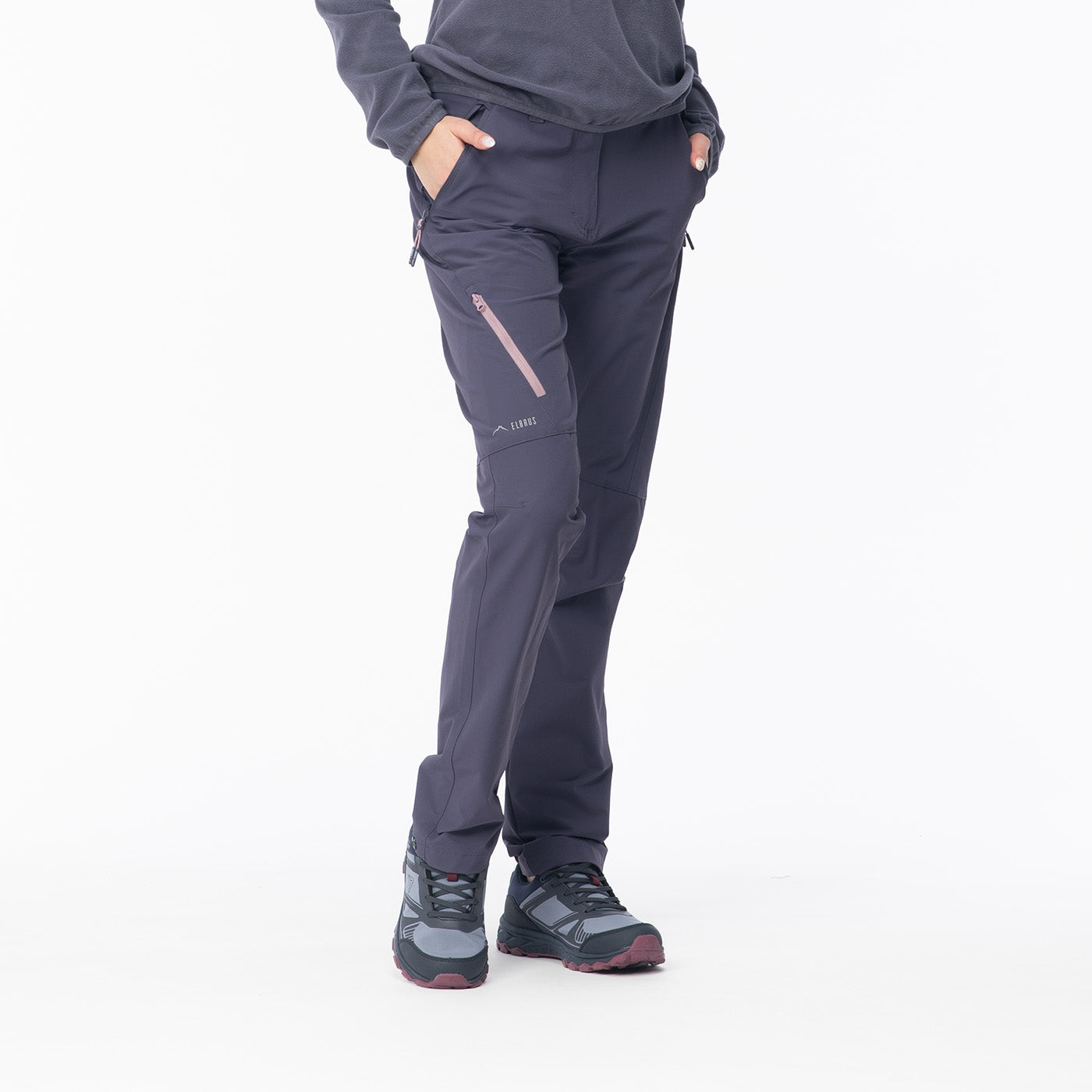 Pantaloni Femei CECILIA WO’S ELBRUS - DWR, Elemente Reflectorizante - 9