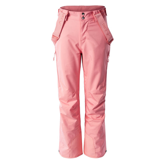 Pantaloni Femei LEANNA WO'S ELBRUS - Impermeabili, Respirabili, cu Bretele - 1