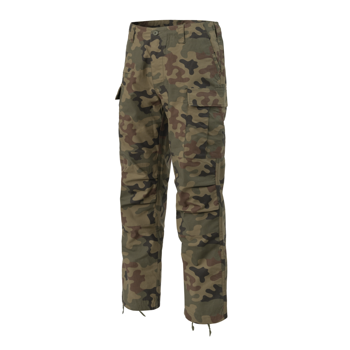 Pantaloni Helikon-Tex BDU Mk2 Woodland Cu Buzunar Telefon
