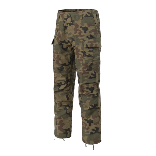 Pantaloni Helikon-Tex BDU Mk2 Woodland Cu Buzunar Telefon