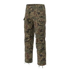 Pantaloni Helikon-Tex BDU Mk2 Woodland Cu Buzunar Telefon
