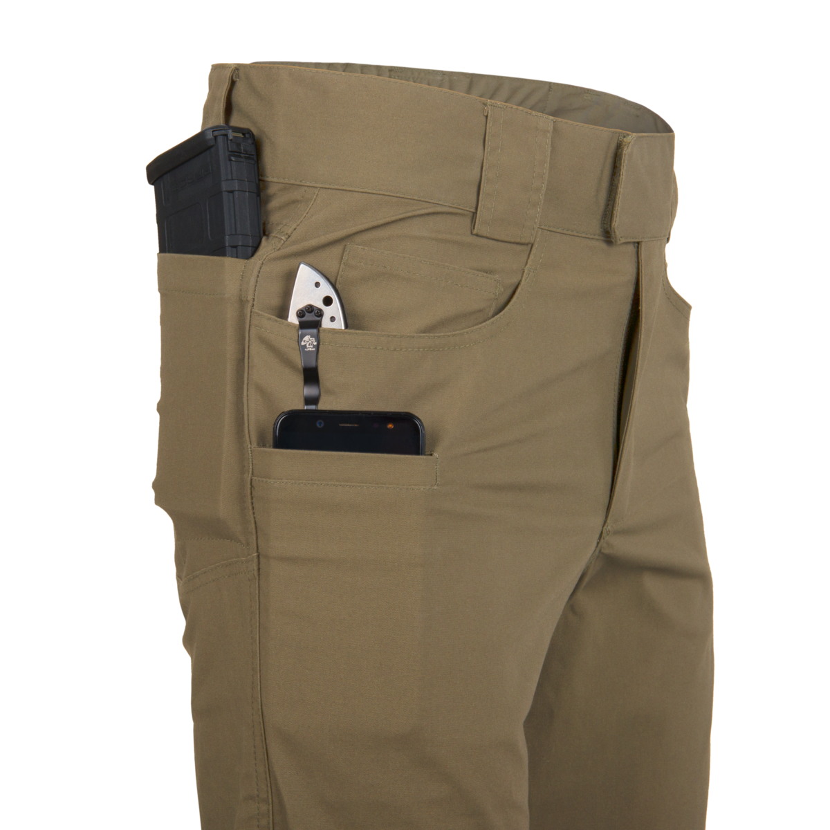 Pantaloni Helikon-Tex Greyman DuraCanvas® cu design discret