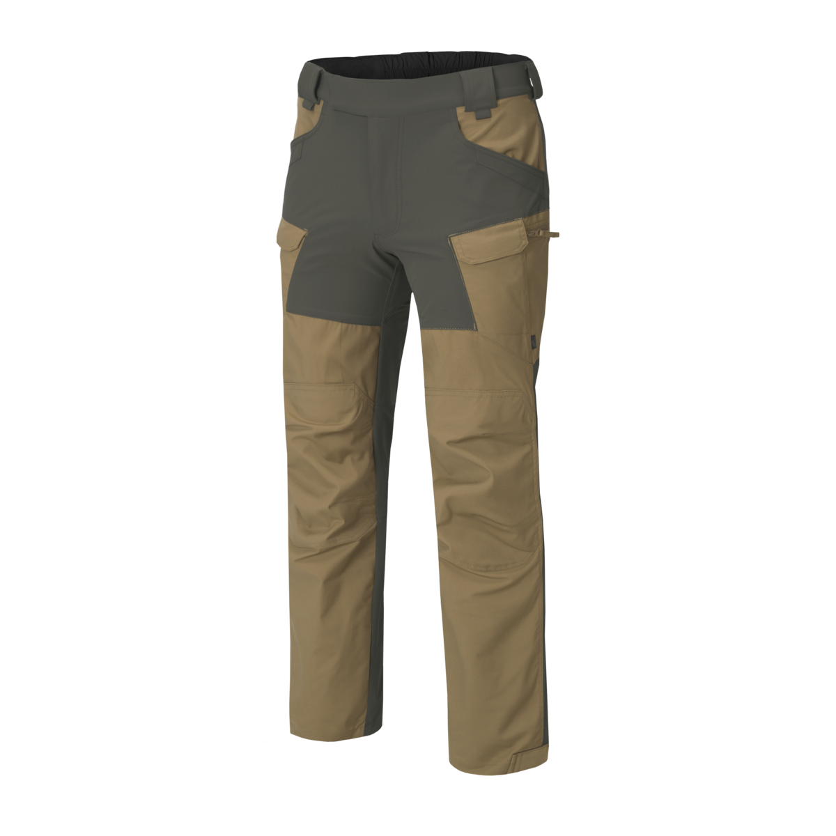 Pantaloni Helikon-Tex Hybrid Outback DuraCanvas® Coyote/Taiga Green