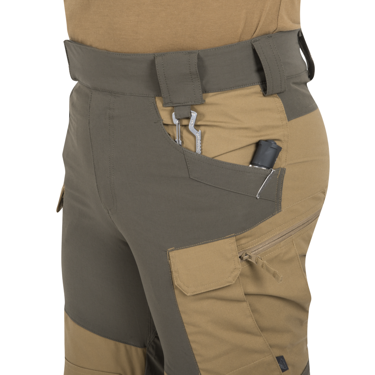 Pantaloni Helikon-Tex HYBRID OUTBACK PANTS® DuraCanvas® Cloud Grey