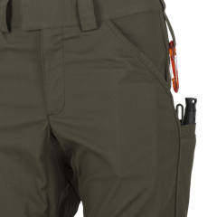 Pantaloni Helikon-Tex WOODSMAN® DuraCanvas® Maro Pământ