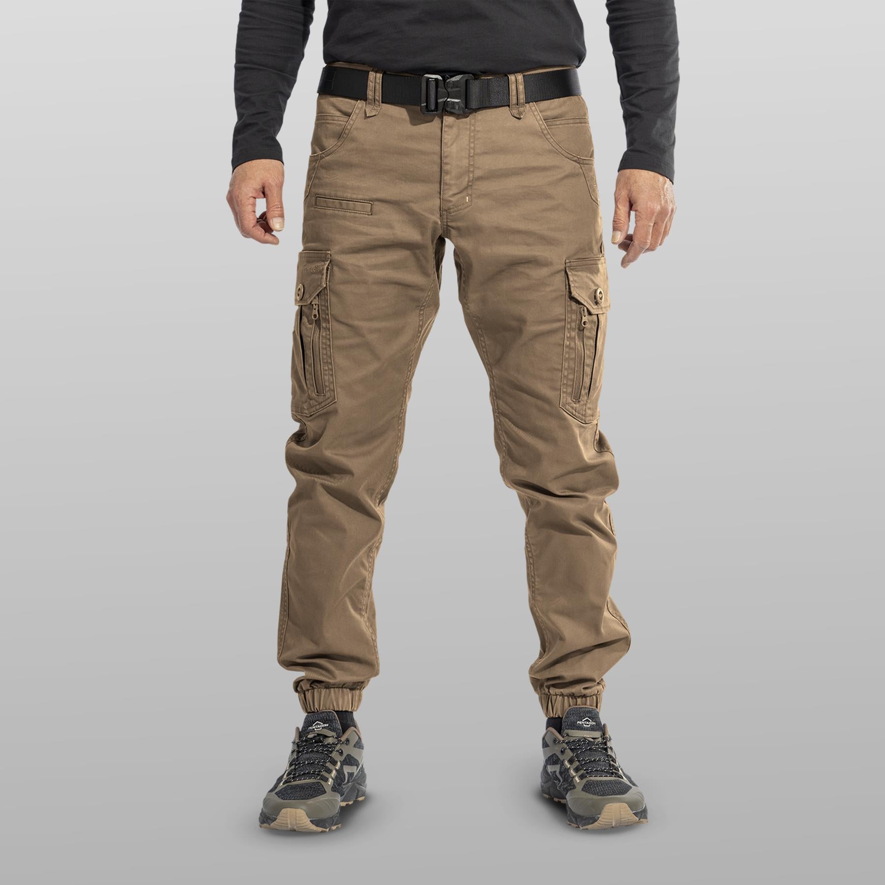 Pantaloni Invictus Tactical Joggers Coyote Pentagon Tactical - Stil Urban Tactic și Performanță Excepțională