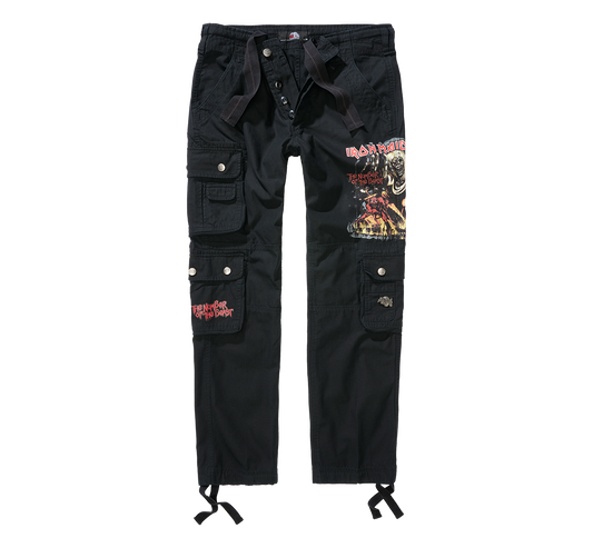 Pantaloni IRM Pure Slim Trouser Negru Brandit - Eleganță Funcțională