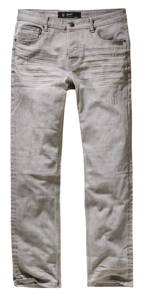 Pantaloni Jake Denim Jeans Grey Denim Brandit - Confort Robust Zilnic