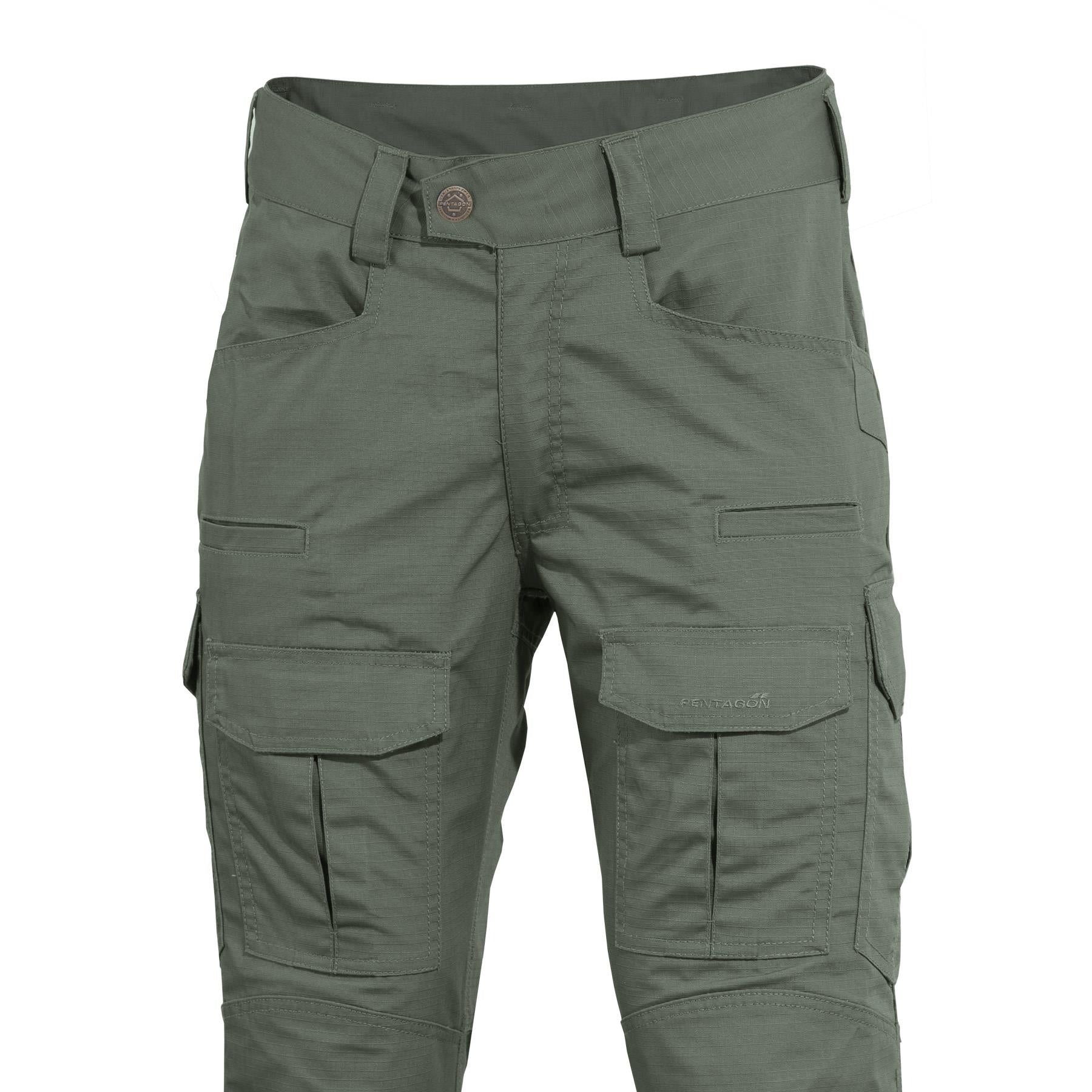 Pantaloni Lycos Combat Pants Camo Green Pentagon Tactical - Performanță și Fiabilitate în orice Misiune