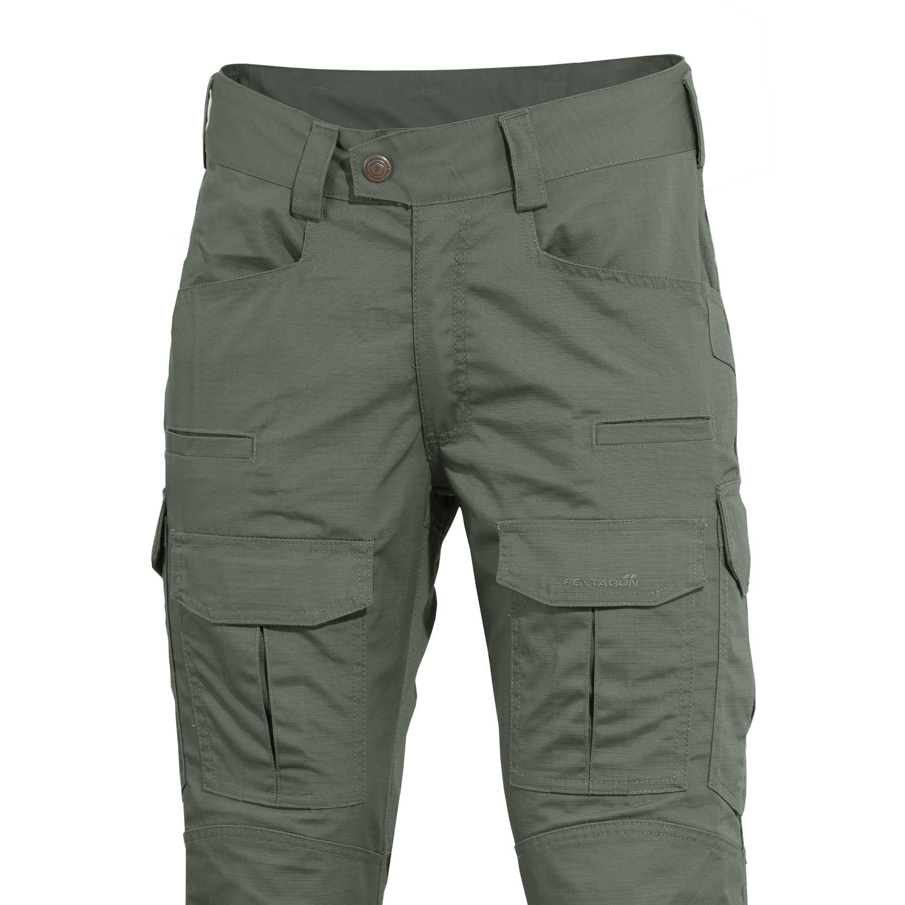 Pantaloni Lycos Combat Pants Camo Green Pentagon Tactical - Performanță și Fiabilitate în orice Misiune